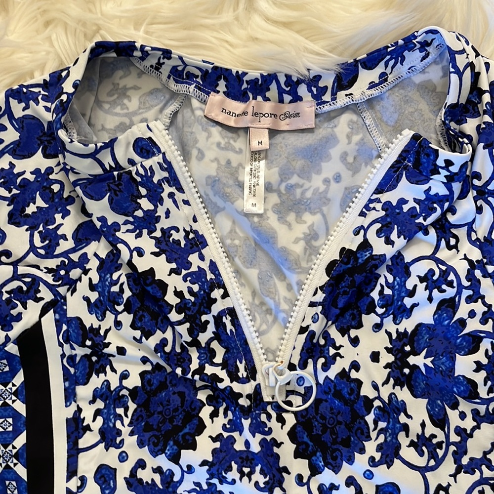 Nanette Lepore “Saint Etienne” Rashguard Swim Cover - Picture 10 of 16